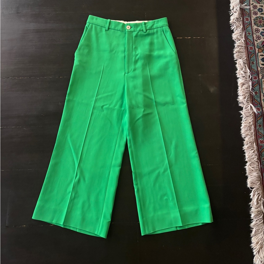 Gucci Wide-Leg Green Palazzo Pants – IT 42